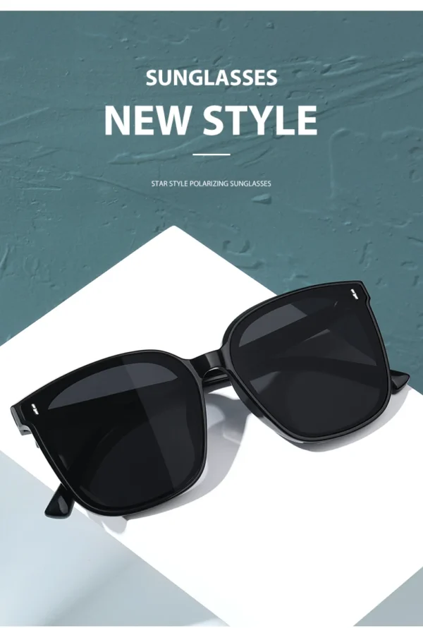 Polarized New Fashion Luxury Large Frame Sunglass