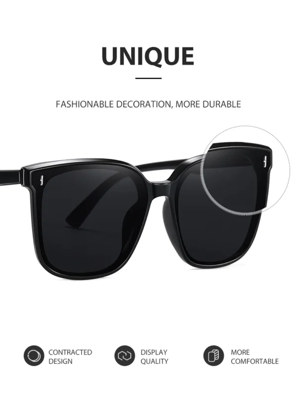 Polarized New Fashion Luxury Large Frame Sunglass